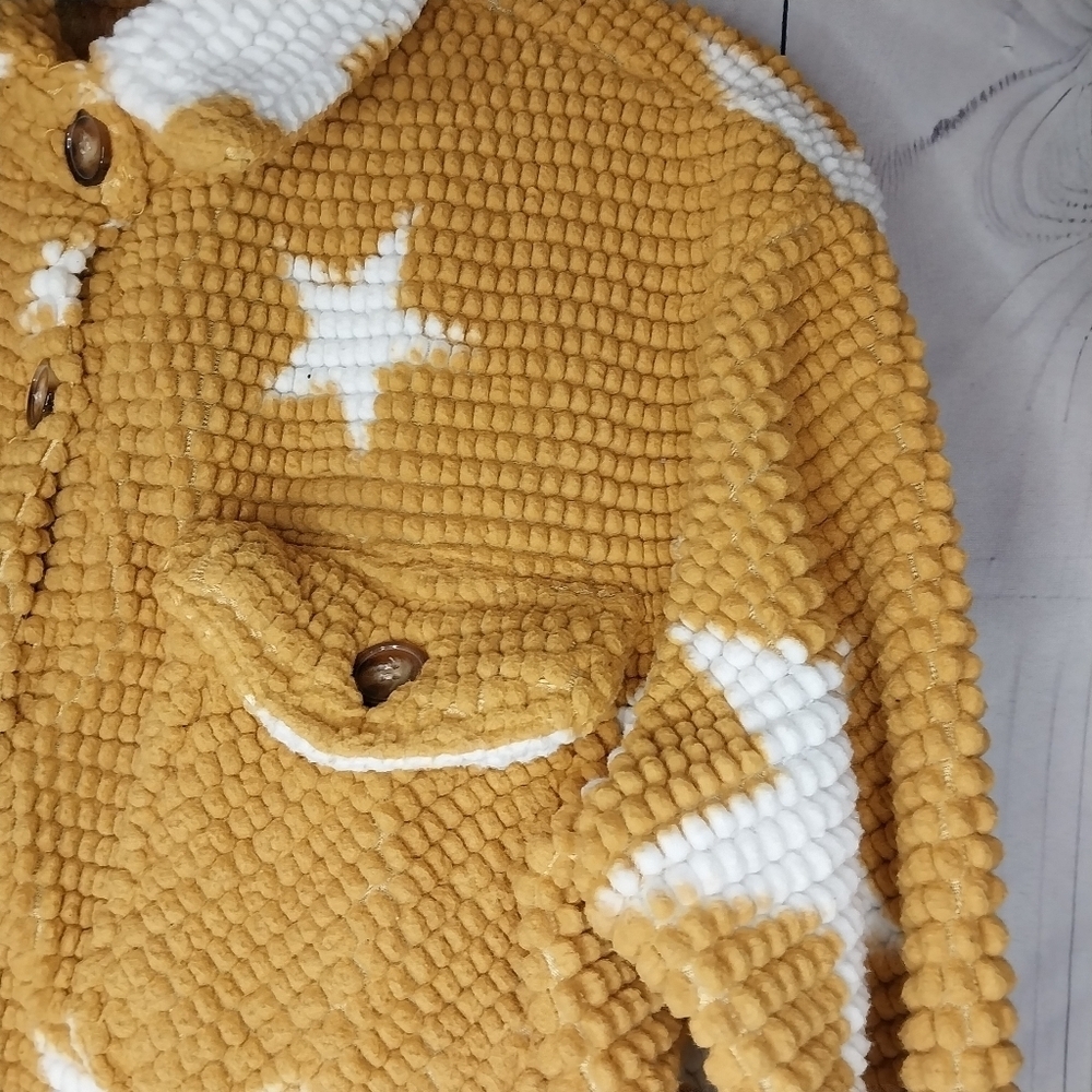 Blakely Star Casual Oversized Shacket with pockets Size S/M - Picture 3 of 12
